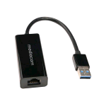 MEDIACOM MD-U103 ADATTATORE DA USB-A 3.0 A GIGABIT ETHERNET NERO