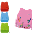 LEBEZ GREMBIULE IN NYLON SENZA MANICHE 450X600 mm COLORI ASSORTITI 