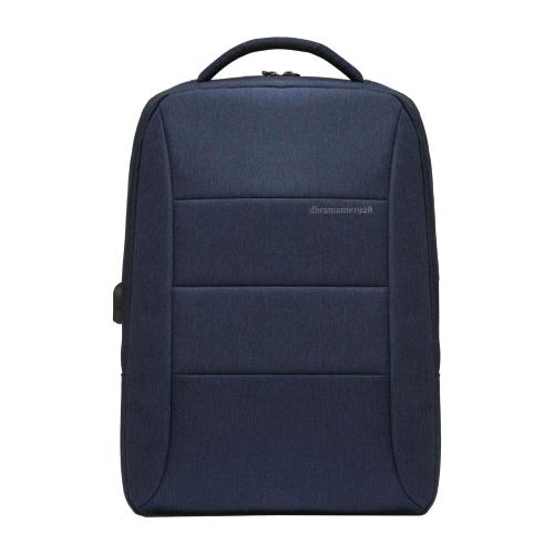 DBRAMANTE 1928 CHARLOTTENBORG RECYCLED ZAINO PER NOTEBOOK DA 16" BLU SCURO