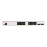 CISCO CATALYST C1000-24FP-4X-L SWITCH GESTITO L2 24 x 10/100/1000 (PoE+) + 4 x 10 Gigabit SFP+ (uplink) PoE+ (370 W) MONTABILE SU RACK