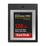 SANDISK SDCFE-128G-GN4NN EXTREME PRO SCHEDA DI MEMORIA FLASH 128GB TIPO B CFEXPRESS FINO A 1.700 MB/SEC PER FILMATI RAW 4K