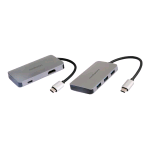 MEDIACOM MD-C311 DOCKING STATION POWER DELIVERY 100 W 2 x USB-A 3.0 - 1 x USB-C 100 W - 1 x HDMI