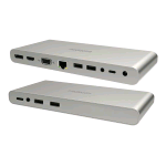 MEDIACOM MD-C321 DOCKING STATION POWER DELIVERY 100W 4 x USB-A 3.0 - 1 x USB 100 W - 1 x HDMI - 1 x RJ-45 GIGABIT ETHERNET - 1 x DISPLAYPORT - 1 x VGA 15 PIN - 1 x JACK  3.5mm CUFFIE/MICROFONO