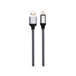 MEDIACOM MD-U200 CAVO IN CORDA DA USB-A MASCHIO A LIGHTNING MASCHIO 10 W 1 MT