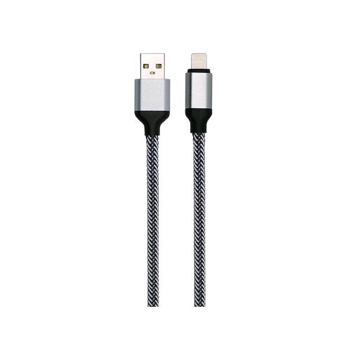 MEDIACOM MD-U200 CAVO IN CORDA DA USB-A MASCHIO A LIGHTNING MASCHIO 10 W 1 MT