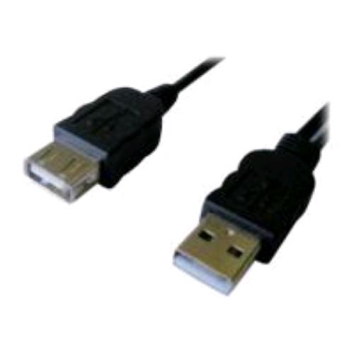 MEDIACOM M-CUSBAMF CAVO USB-A MASCHIO/FEMMINA 1.8 MT NERO