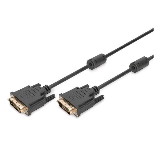 DIGITUS CAVO  DVI A DVI-D DUAL LINK 5MT 24+1 PIN NERO