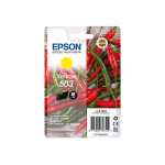 EPSON 503 CARTUCCIA INK GIALLO 3.3 ML PER Expression Home XP-5200, XP-5205; WorkForce WF-2960DWF, WF-2965DWF 165 PAGINE BLISTER CON ALLARME