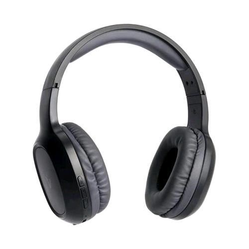 VULTECH HBT-11BK CUFFIE HEADPHONES BLUETOOTH 5.0 CON MICROFONO E CONTROLLO TRACCIA CONNETTORE TYPE-C NERO