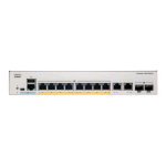 CISCO CATALYST C1000-8T-E-2G-L SWITCH GESTITO L2 8 x 10/100/1000 + 2 x SFP Gigabit combo (uplink) MONTABILE SU RACK