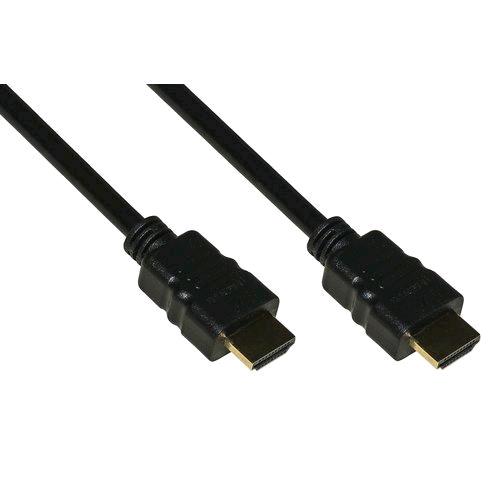 LINK CAVO HDMI 3D CON ETHERNET HDMI SUPPORTO 4K MASCHIO/MASCHIO SCHERMATO 2 MT NERO  