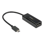 STARTECH CDP2DP14B CAVO ADATTATORE CONVERTITORE DA USB-C MASCHIO A DISPLAYPORT 1.4 4K 120Hz 8K 60Hz FEMMINA NERO
