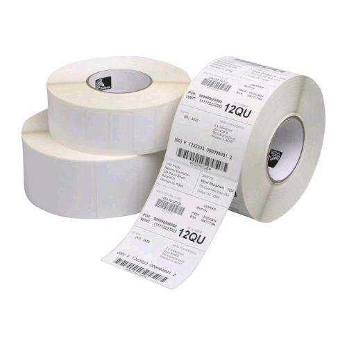 ZEBRA Z-PERFORM 1000T ETICHETTE BIANCHE ADESIIVE IN ROTOLO 38 x 102 mm 1.790 ETICHETTE PER ROTOLO CONF 12 PZ. 21.480 ETICHETTE