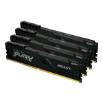 KINGSTON FURY BEAST KIT MEMORIA RAM 4x8GB 32GB TOTALI 3.200MHz TECNOLOGIA DDR4 TIPOLOGIA DIMM 288-PIN CL16 BLACK