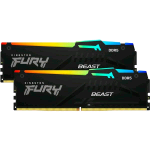 KINGSTON FURY BEAST RGB 64GB 2 x 32GB DDR5 6.000MHz CL 36 DIMM
