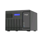 QNAP TS-H886 NAS CHASSIS TOWER XEON D-1602 3.2GHz RAM 8GB-8 BAY HDD/SSD 2.5"/3.5" 2 SLOT M.2-LAN 10/100/1000/2500 Mbps BLACK
