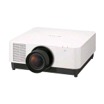 SONY VPL-FHZ91L VIDEOPROIETTORE LASER 3LCD WUXGA 9.000 ANSI LUME 1 PORTA LAN RJ-45 10/100/1000 MbpsCOLORE NERO/BIANCO GARANZIA ITALIA