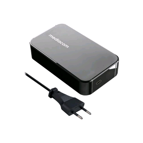 MEDIACOM MD-A190 CHARGER 100W ALIMENTATORE AUTOMATICO TYPE-C PER NOTEBOOK/SMATPHONE/TABLET 5V/9V/12V/15V/20V 5A 100 W