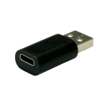 NILOX NX080500113 ADATTATORE USB-A 2.0 A USB TYPE-C M/F NERO