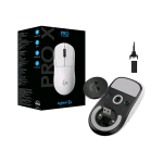 LOGITECH PRO X SUPERLIGHT MOUSE OTTICO GAMING WIRELESS LIGHTSPEED 5 PULSANTI ACCELERAZIONE MAX 40G 25.400 DPI SENSORE HERO