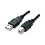 NILOX CAVO USB 2.0 A-B MASCHIO/MASCHIO 3 MT NERO 