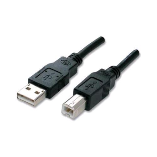 NILOX CAVO USB 2.0 A-B MASCHIO/MASCHIO 3 MT NERO 