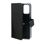 CELLY SAMSUNG GALAXY A54 5G WALLY CASE CUSTODIA A PORTAFOGLIO IN SIMILPELLE CON TASCHE INTERNE PORTA CARTE DI CREDITO/DOCUMENTI BLACK