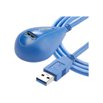 STARTECH CAVO DI ESTENSIONE USB 3.0 SUPERSPEED DESKTOP PROLUNGA USB TIPO A (M) A USB TIPO A (F) SCHERMATO - 28 AWG 1.5 MT BLU