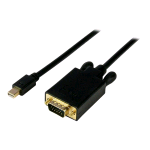 STARTECH CAVO ADATTATORE VIDEO DA DISPLAYPORT A VGA MASCHIO/MASCHIO 4.6 MT NERO