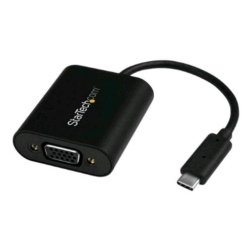 STARTECH ADATTATORE DA USB-C MASCHIO A VGA CON SWITCH MODALITA' PRESENTAZIONE NERO