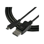 STARTECH CAVO ADATTATORE DA USB-C MASCHIO A DISPLAYPORT 8K 30Hz COMPATIBILE THUNDERBOLT 3 HBR3 1 MT NERO