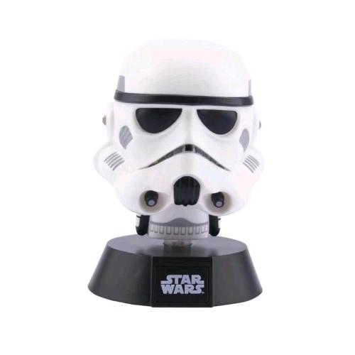 PALADONE PP6294SWN LAMPADA LED DA TAVOLO STAR WARS STORMTROOPER ICON LIGHT BIANCO NERO