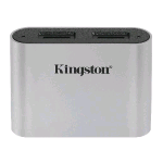 KINGSTON WFS-SDC WORKFLOW LETTORE MICRO SD USB3.2 DUAL SLOT MICROSDHC/SDXC UHS-II