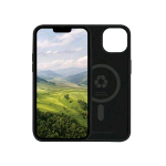 DBRAMANTE 1928 MONACO APPLE iPHONE 14 CUSTODIA MAGSAFE IN PLASTICA RICICLATA  NERO