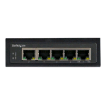 STARTECH IESC1G50UP SWITCH INDUSTRIALE NON GESTITO 4 x 10/100/1000 (PoE+) + 1 x 10/100/1000 PoE+ (120 W) MONTABILE SU RAIL DIN