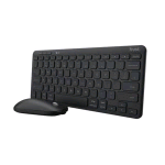 TRUST LYRA WL KEYBOARD MOUSE TASTIERA + MOUSE WIRELESS COLLEGAMENTO MULTIDISPOSITIVO