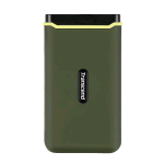 TRANSCEND ESD380C SSD 1.000GB ESTERNO PORTATILE USB TYPE-C 3.2 VELOCITA DI LETTURA 2000 MB/S VELOCITA DI SCRITTURA 2000 MB/S VERDE 