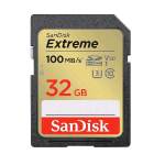 SANDISK MEMORY CARD EXTREME DA 32GB + RESCUEPRO DELUXE FINO A 100 MB/s UHS-I CLASSE 10 U3 V30 