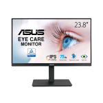 ASUS VA24EQSB 23.8" LED IPS FULL HD 16:9 75Hz 5MS CONTRASTO 1000:1 LOW BLUE LIGHT VGA HDMI DISPLAYPORT 2xUSB BLACK