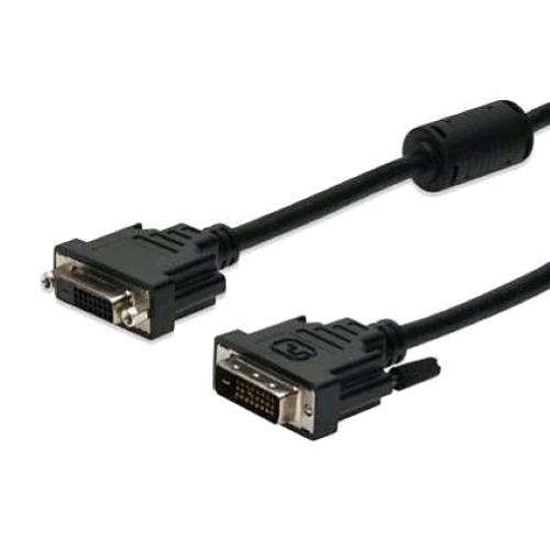 DIGITUS CAVO VIDEO PROLUNGA DVI-D DUAL LINK MASCHIO/FEMMINA 2 MT NERO