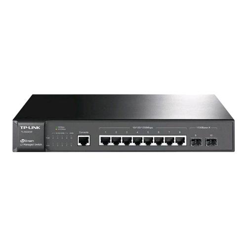 TP-LINK TL-SG3210 SWITCH DI RETE GESTITO 8 x 10/100/1000 + 2 x Gigabit SFP