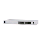 UBIQUITI USW-24-POE-EU SWITCH GESTITO L2/L3 24 PORTE GIGABIT 10/100/1000 DI CUI 16 PoE 95 W - 2 PORTE SFP MONTABILE A RACK 