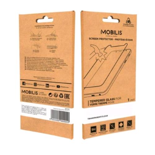 MOBILIS APPLE iPHONE13/13 PRO PROTEGGI SCHERMO IN VETRO TRASPARENTE 