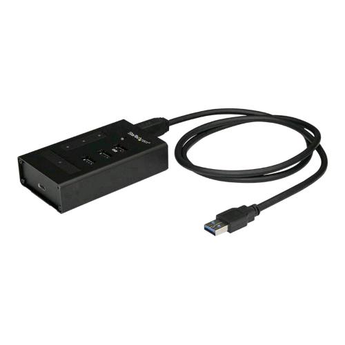 STARTECH HUB USB 3.0 4 PORTE 3 x SuperSpeed USB-A 3.0 + 1 x USB-C IN METALLO NERO