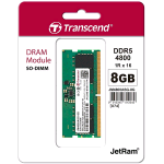 TRANSCEND JETRAM 8GB DDR5 4800MHz CL 40 SO-DIMM