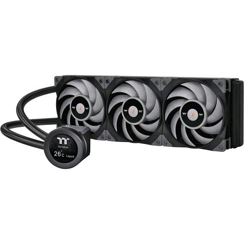 THERMALTAKE TOUGHLIQUID ULTRA 360 CPU AIO LIQUID KIT RAFFREDDAMENTO A LIQUIDO TRIPLE FAN 2500rpm 28.1db NERO/GRIGIO