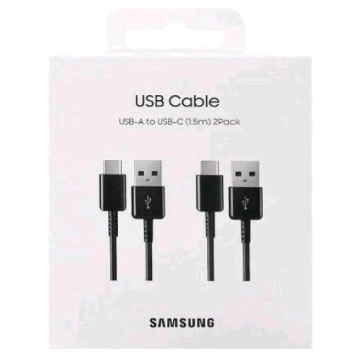 SAMSUNG EP-DG930 CAVO DA USB-A A USB-C 1.5 MT NERO CONF 2 Pz.
