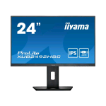 IIYAMA PROLITE XUB2492HSC-B5 23.8" LED IPS FULL HD 16:9 75Hz 4MS CONTRASTO 1.000:1 FLICKER FREE BLUE LIGHT HUB HDMI DISPLAYPORT USB-C PD 65W ALTOPARLANTI INCORPORATI NERO