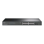 TP-LINK JETSTREAM TL-SG2218P SWITCH L2/L2+ 16 x 10/100/1000 (PoE+) + 2 x SFP PoE+ (150 W) MONTABILE A RACK