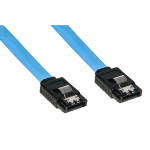 LINK CAVO SATA III CONNETTORE CON CLIP BLOCCAGGIO IN METALLO 30 cm